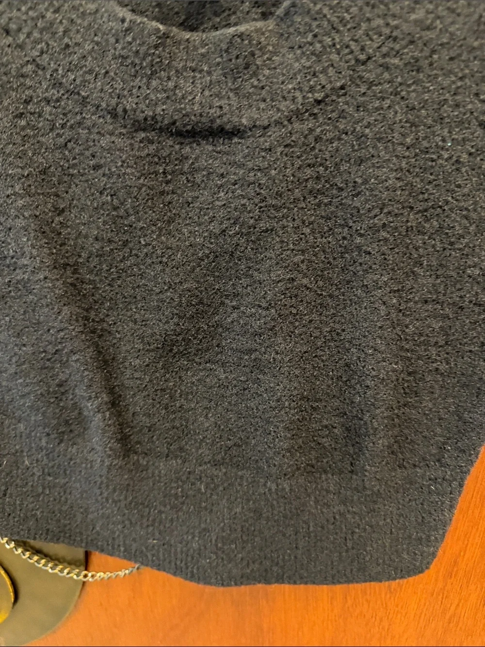ALO Yoga Black Sleeveless Scoop-Neck Knit Vest Plush Cropped Size Small